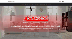 Desktop Screenshot of andersonshcc.com